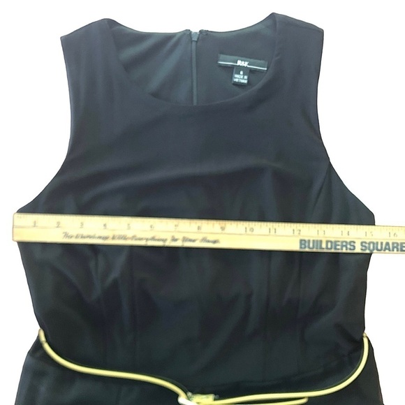 R&K Black Dress with Gold Embroidery - Picture 10 of 15